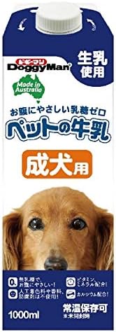 ドギーマン 犬用おやつ ペットの牛乳 成犬用 1.0リットル (x 10) (ケース販売) 7,724円