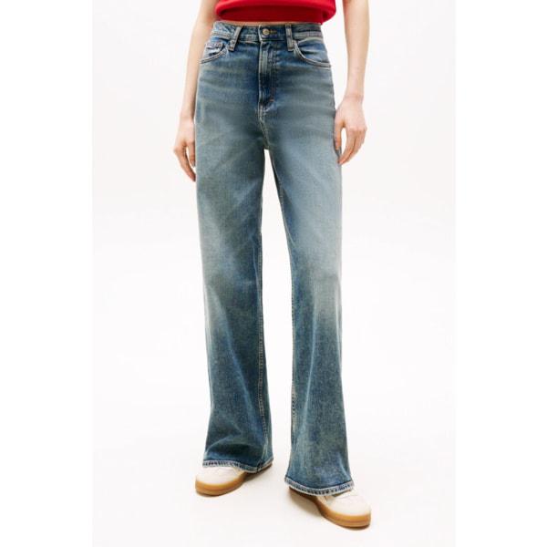 女性クレアハイワイドデニムパンツ T32G0NEW30TWT1 TOMMY JEANS