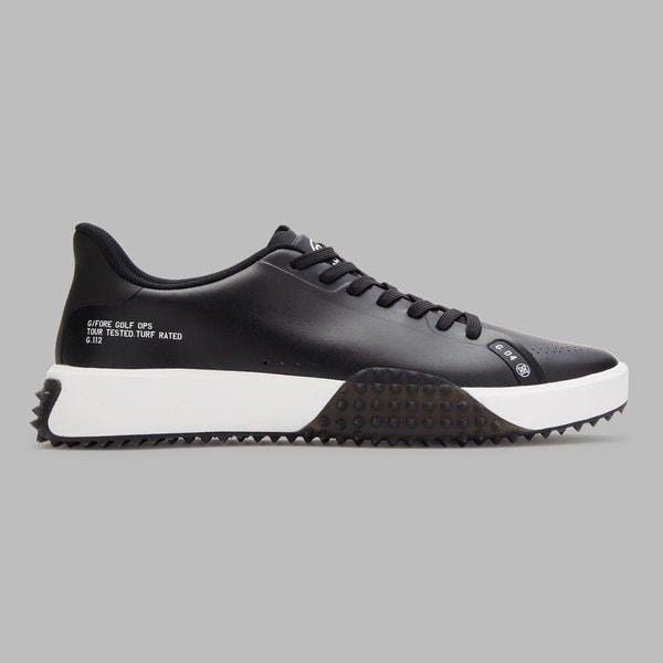 男性ゴルフシューズ スパイクレス スニーカー ブラック 練習靴 2025FW