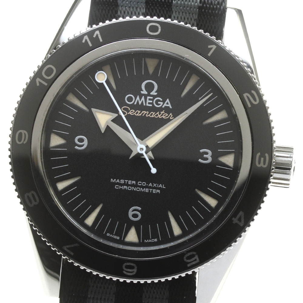 オメガ OMEGA 233.32.41.21.01.001 シーマスター300 スペクター マスター コーアクシャル クロノメーター 自動巻き メンズ _848448【中古】