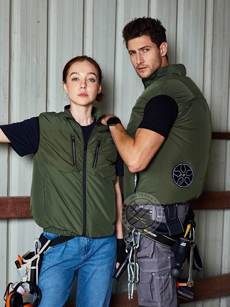 空調ウェア 空調ベスト フルセット 12Vバッテリー付き 扇風機付き ファン付きベスト 空調作業服 ファン付きウエア 送風機付き メンズ レディース サマーウエア クール 工事現場 農作業 5,942円