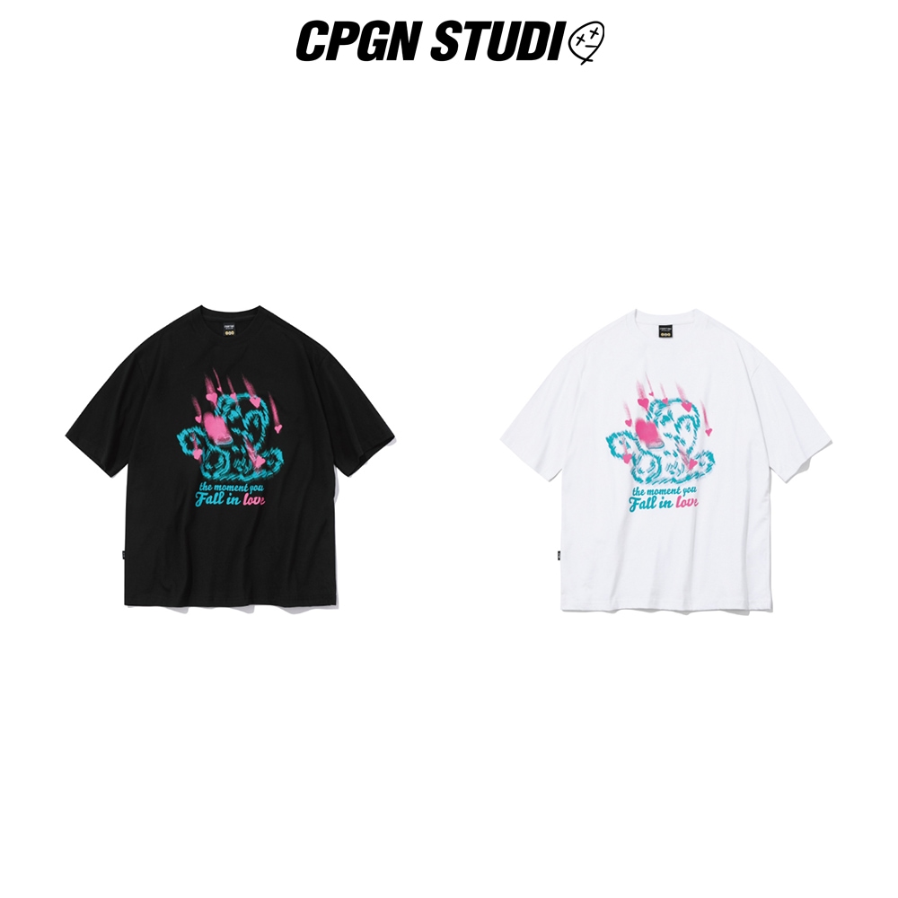 【CPGN STUDIO】 Heart Bang Puppy Short Sleeve Tee