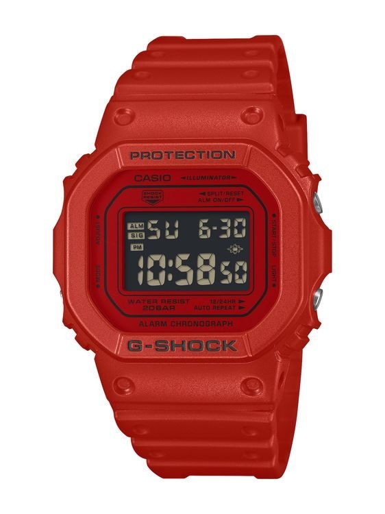 カシオ 【国内正規品】G-SHOCK（ジーショック） クオーツ　メンズタイプ DW-5600RRB-4JF