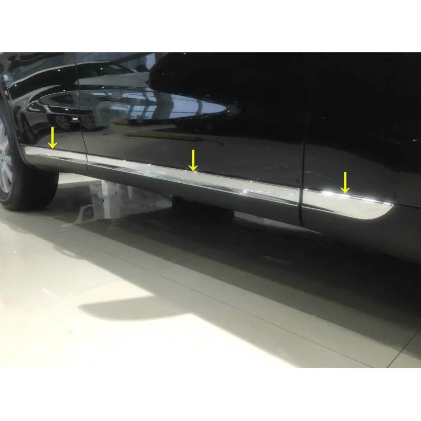 サイド ドア ガーニッシュ【マセラティ レヴァンテ maserati levante 】専用 メッキ 6PCS 外装 パーツ