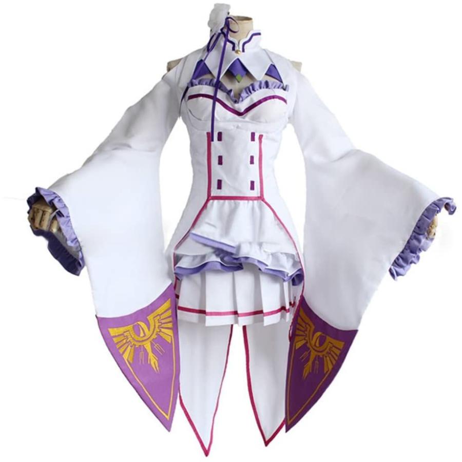 ハロウィン Re:ゼロから始める異世界生活 風 リゼロ エミリア コスプレ衣装 コスチューム サイズ SXL