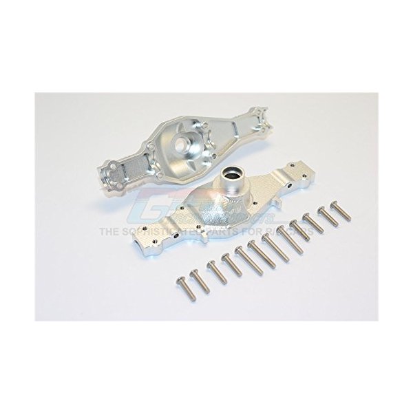 Tamiya 1/14 Truck Upgrade Parts Aluminum Center Gear Box - 1 Set Silver 並行輸入品