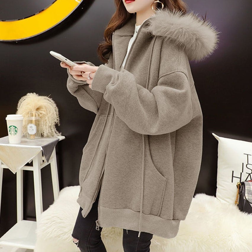 【新登場!!】 欠かせないカジュアル合わせやすいフード付きコート