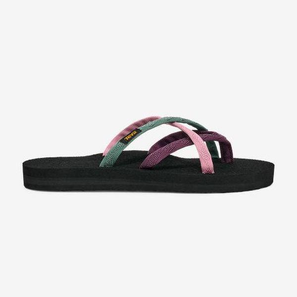 【TEVA】女性用マッシュクッション ふわふわファッションストラップ ビーチサンダル Olowahu STVF2616840-LLT
