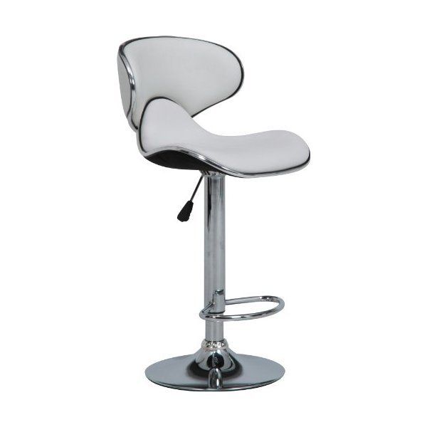 不二貿易 80915 ホワイト シェル [カウンターチェア] メーカー直送