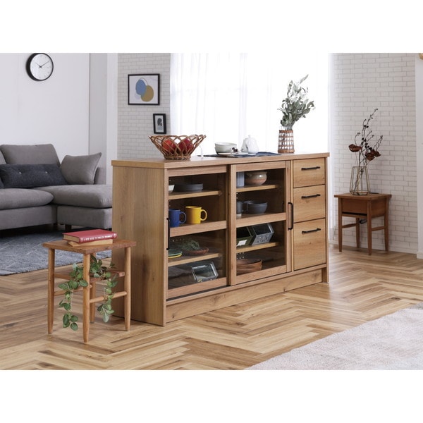 関家具 363199 150キャビネット エルメ nora メーカー直送