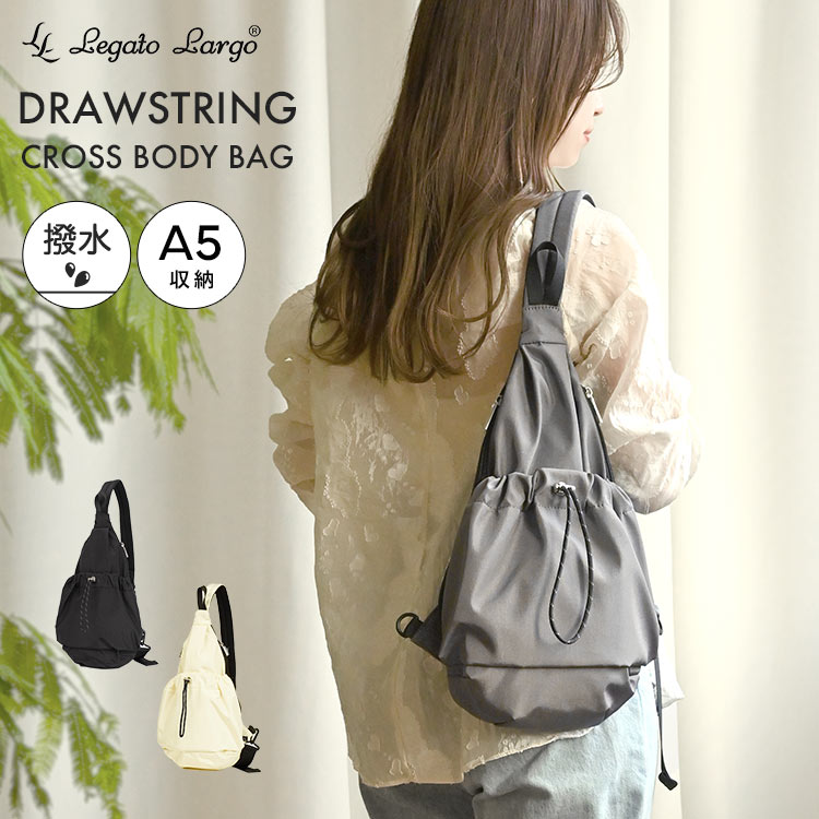ボディバッグ ブランド メンズ レディース 軽量 撥水 A5 ナイロン ペットボトルが入る 多機能 ポケット 多い 斜め掛けバッグ クロスボディバッグ ワンショルダーバッグ サブ 5,324円