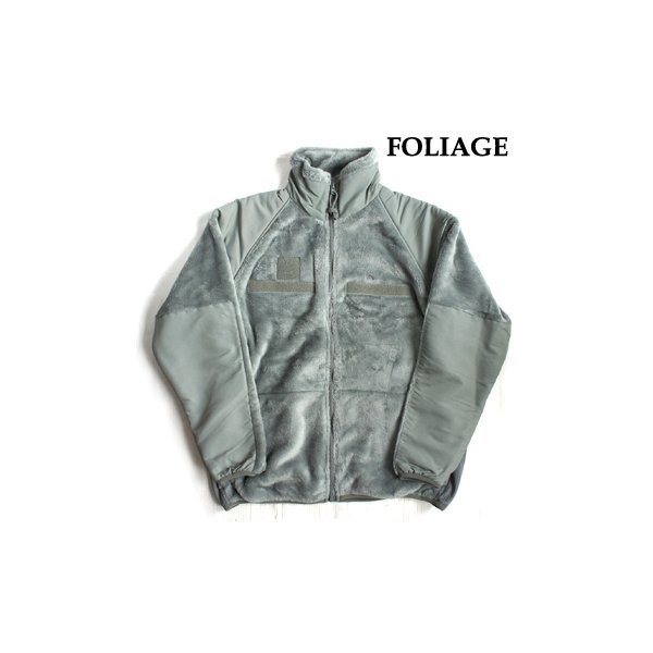 アメリカ軍 ECWC S Gen3 両面フリースジャケット Mサイズ サイドリブ仕様 JJ150YN フォリッジ レプリカ