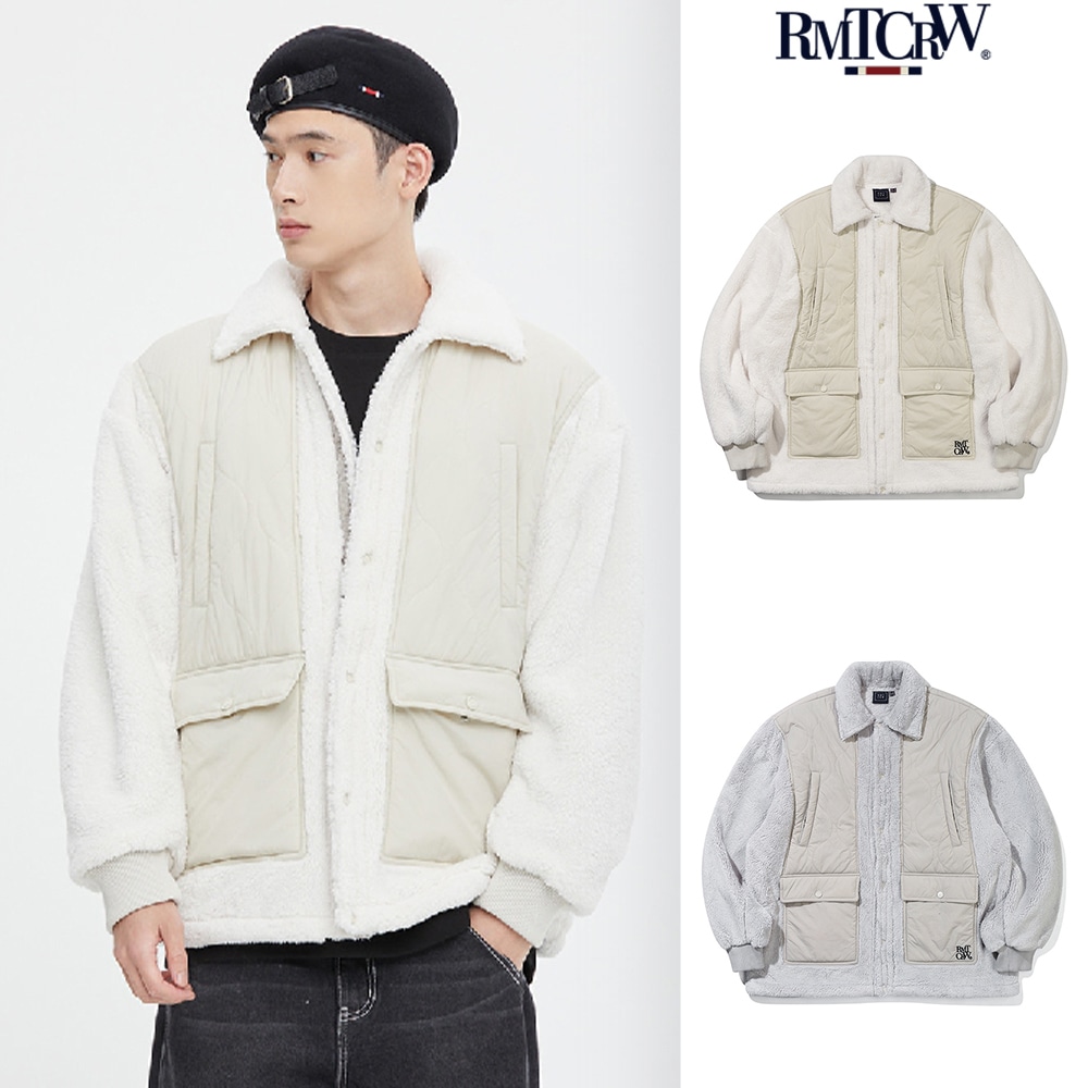【ROMANTIC CROWN】SHOULDER QUILTING JACKET