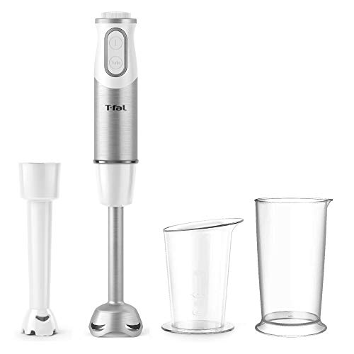 ティファール ハンドブレンダー 1台3役 つぶす まぜる 離乳食 ハイパワー スピード調節 レシピブック付き ハンドブレンダー ベビー スノーホワイト HB65G1JP
