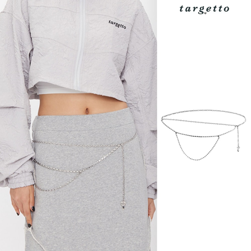 [TARGETTO] CHAIN LAYERED BELT