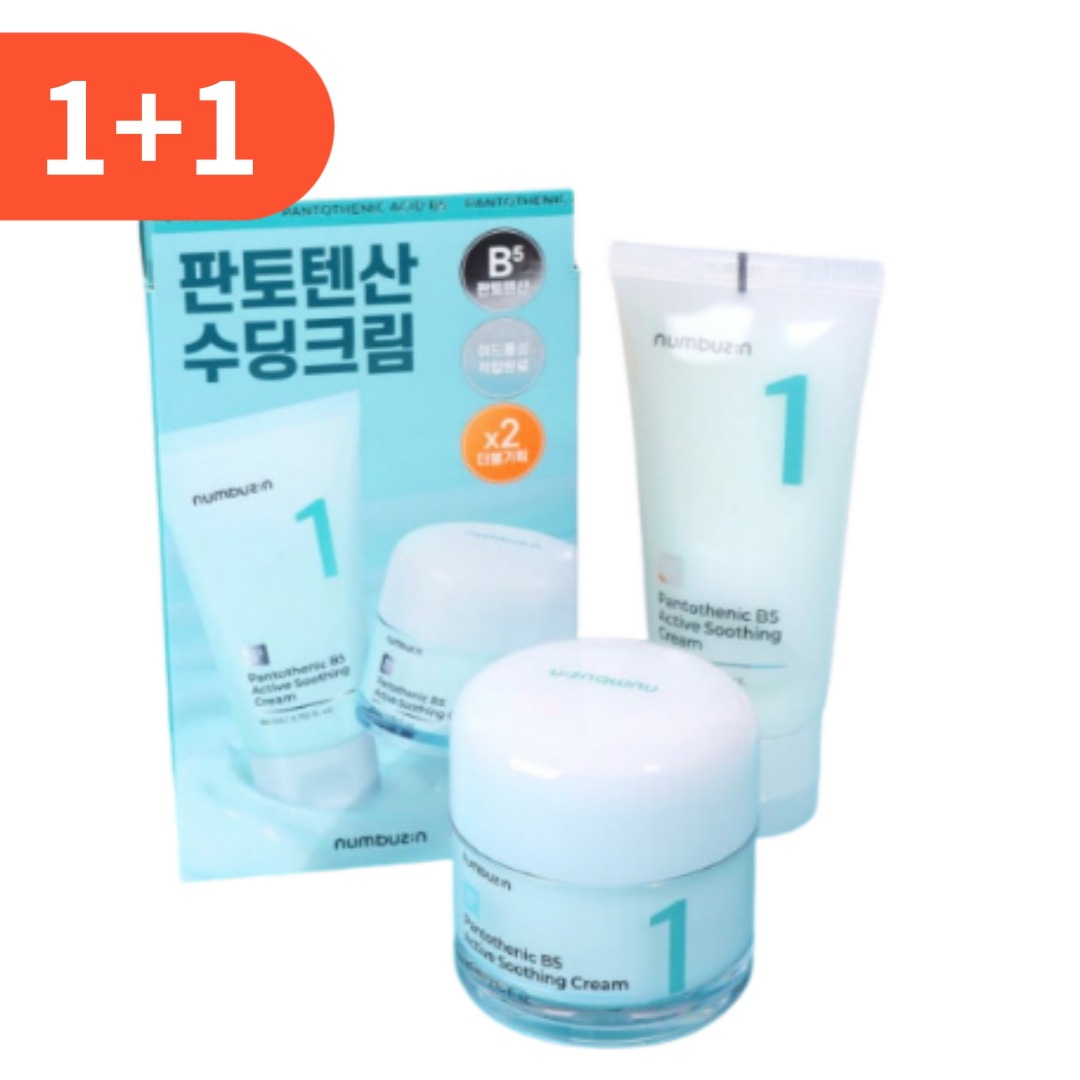 [1+1]1番 ガルバニックパントテン酸スージングセラム 50ml/スージングクリーム80ml/ダブル企画