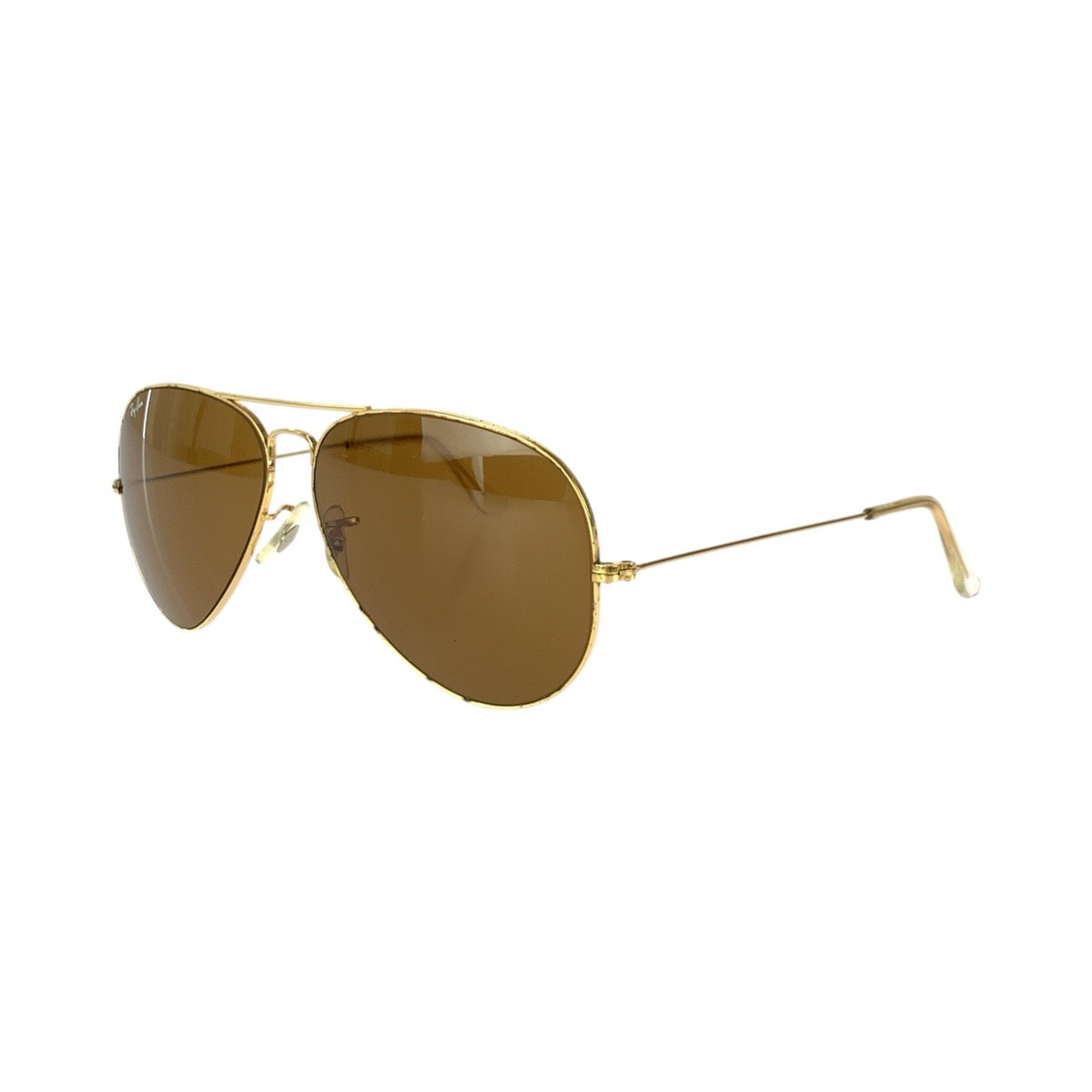 美品 ヴィンテージ B&L RAY-BAN U.S.A ブラウン ゴールド金具 メタル 6214 サングラス メガネ 男女兼用 レディース 602487