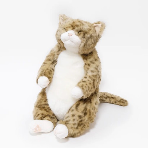 Cuddly カドリー ピンカートン 茶トラ(約45cm 約650g) ソメゴローとゆかいな仲間たち 猫ぬいぐるみ 【日本製】