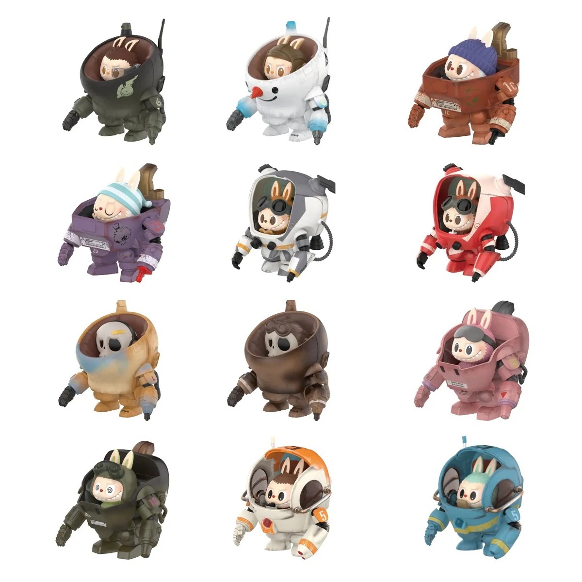 公式正規品POP MART LABUBU THE MONSTERS らふぶ × 横山 宏 Ma.K. シリーズ ガチャポン ブラインドボックス フィギュアモデル サプライズギフト