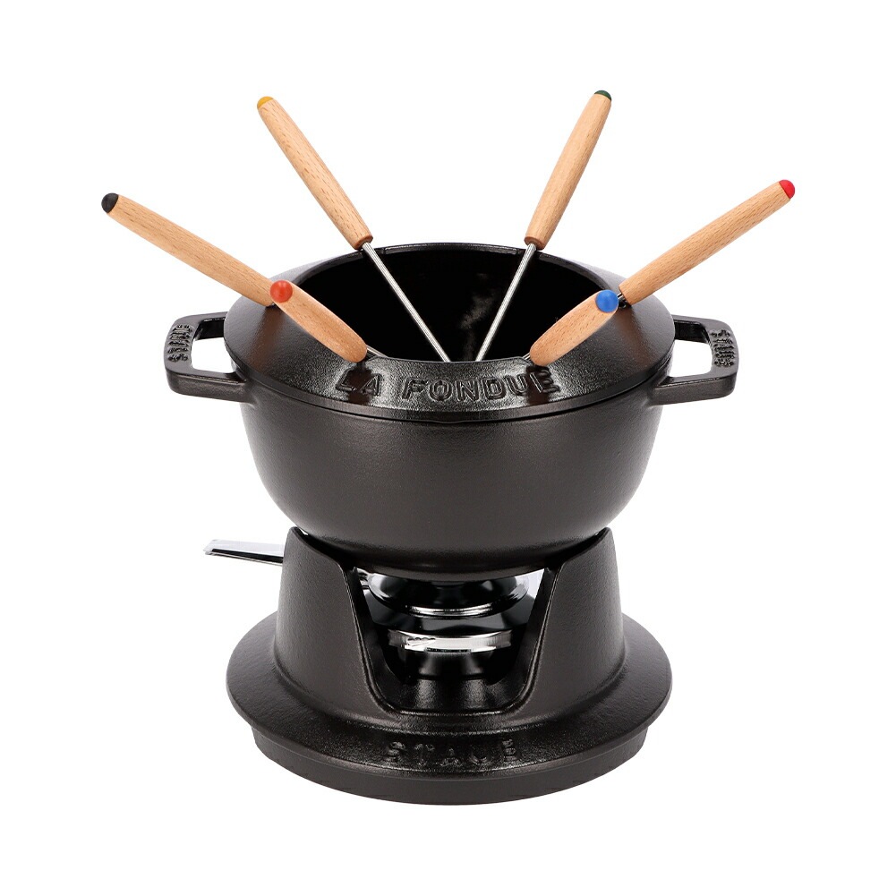 フォンデュセット 18cm 40511-97 チーズ オイル チョコ フォンデュ鍋 大人数パーティー