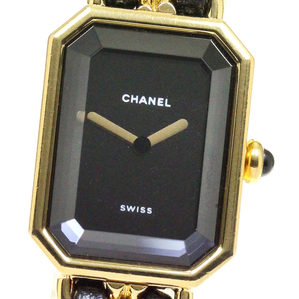シャネル CHANEL H0001 プルミエールL クォーツ レディース _769646【中古】