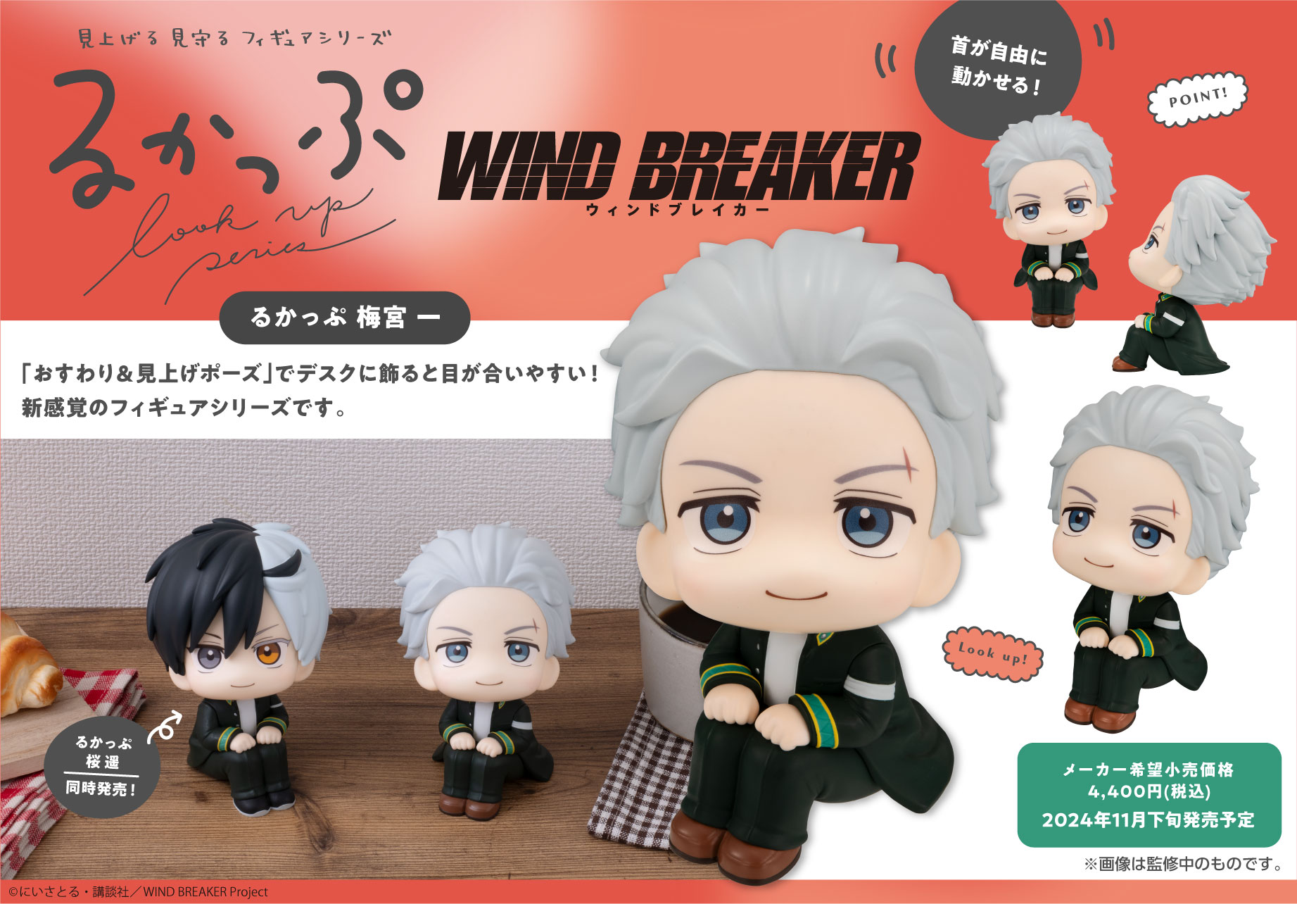 【新品/公式】 WIND BREAKER_るかっぷ 梅宮一 公式グッズ