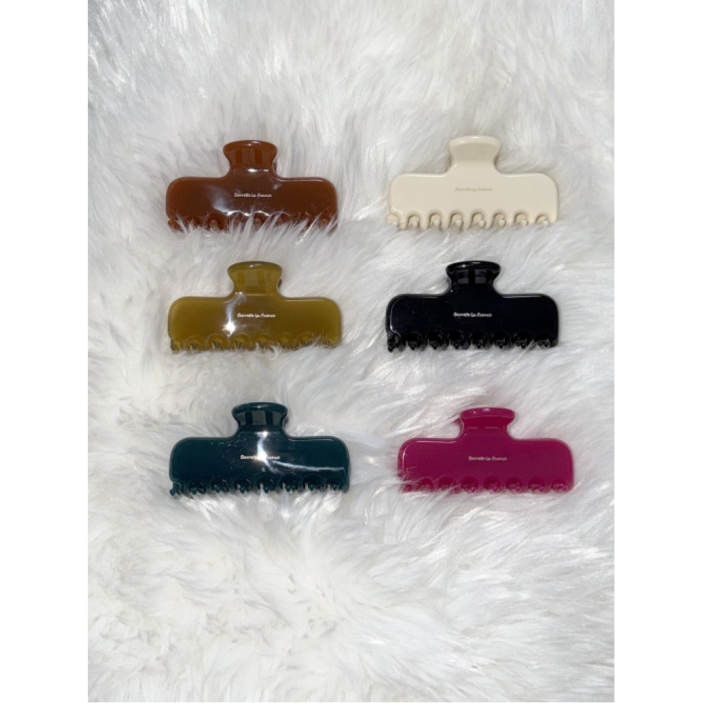 MOSXE テンダーヘアクリップ (6 色)