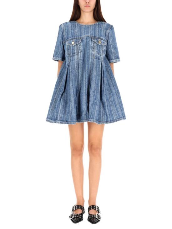 GANNI Women Dresses J1843 566 Blue