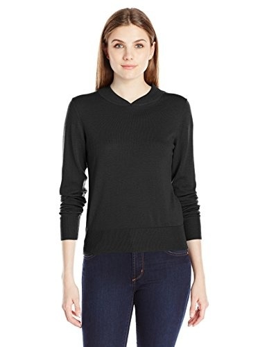 熱販売 Pendleton Womens Large Black, Sweater, Pullover Ariana ニット