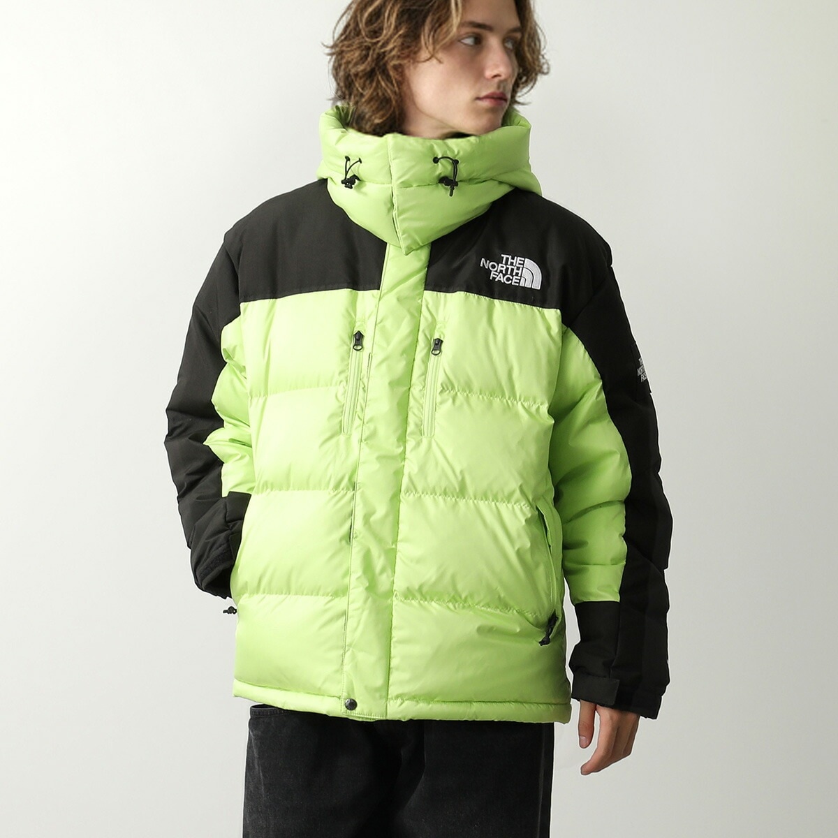 THE NORTH FACE ザノースフェイス ダウンジャケット HIMALAYAN PARKA NF0A55I6 ヒマラヤン メンズ フーディー パーカー 600フィル 防風 撥水 ロゴ 4D1