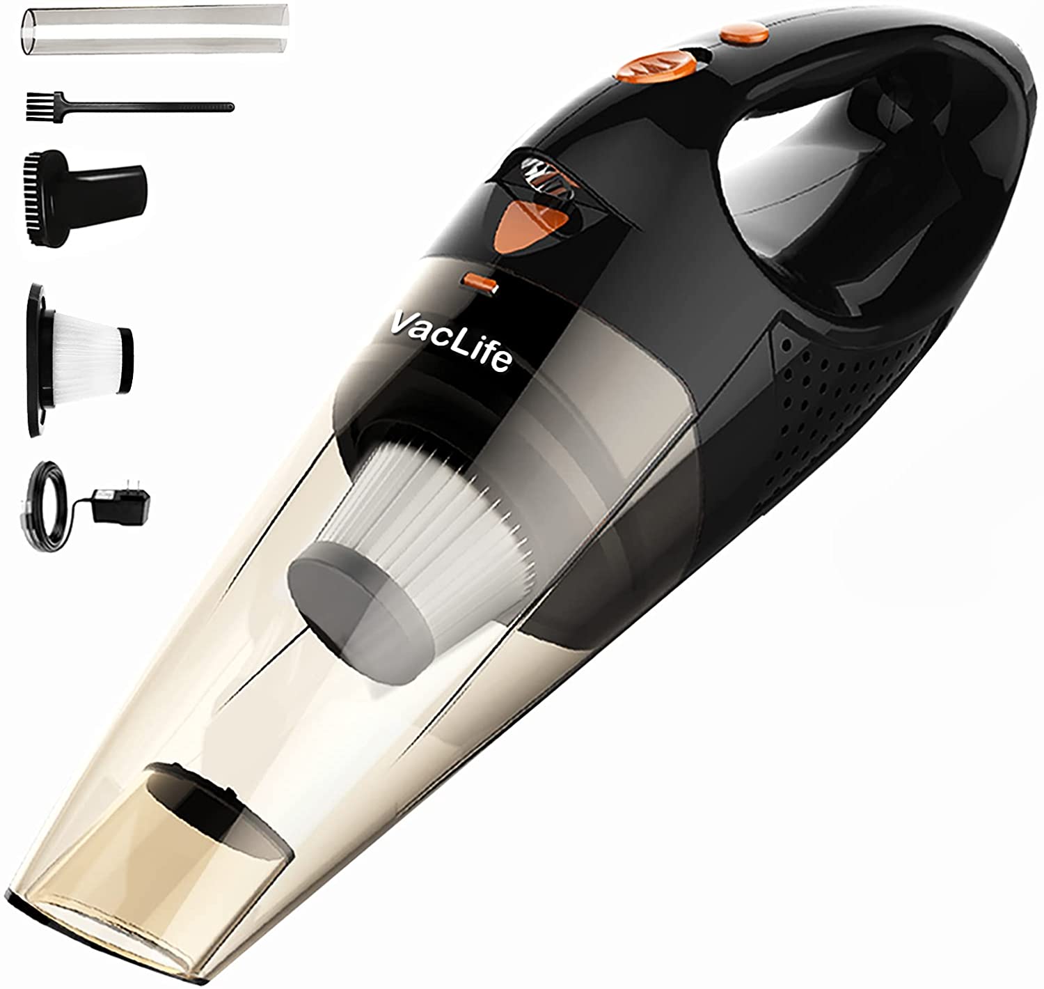 【本日限定価格】 ハンディクリーナー LEDライト付き 多機能 低騒音対策 20分間連続稼働 DC1