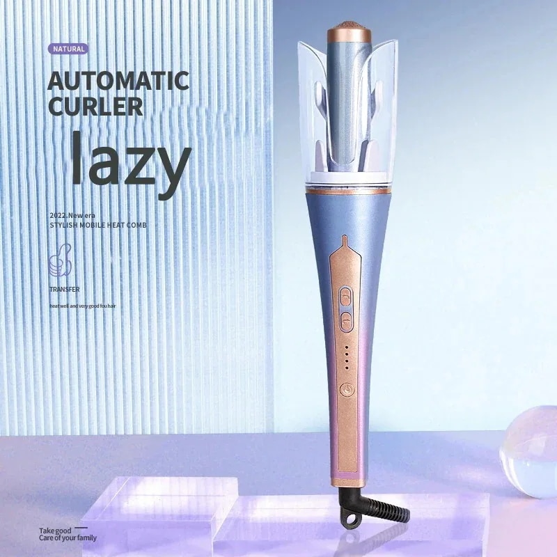 携帯便利 新品ヘアアイロン 髪カーラースパイラル髪ウェイバーカーラー毛カーラー髪のツールサーモスタットカーラー鉄
