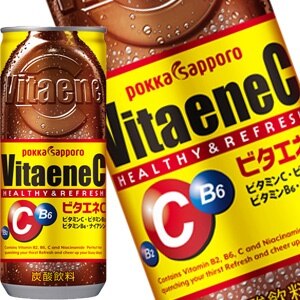 ポッカサッポロ ビタエネC 240ml缶60本［30本2箱］［賞味期限：3ヶ月以上］北海道沖縄離島は送料無料対象外［送料無料］45営業日以内に出荷