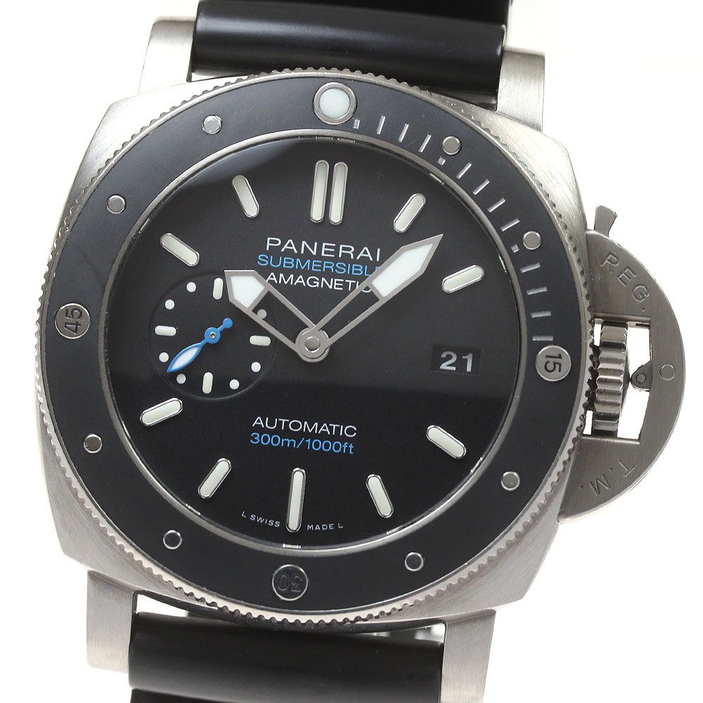 パネライ PANERAI PAM01389 ルミノール1950 サブマーシブル アマグネティック3デイズ チタニオ 自動巻き メンズ _817502【中古】 371,160円