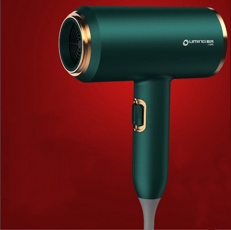 ヘアドライヤーはグリーンでおしゃれ