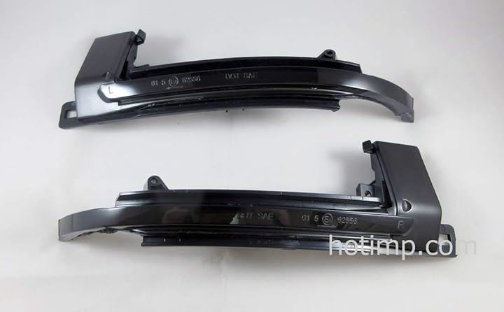 互換品 アウディ AUDI LED 流れる ドアミラー スモーク仕様 シーケンシャル ダイナミック ウインカー A3 S3 8P 前期 A4 S4 B8 A5 S5 A6(スモーク)