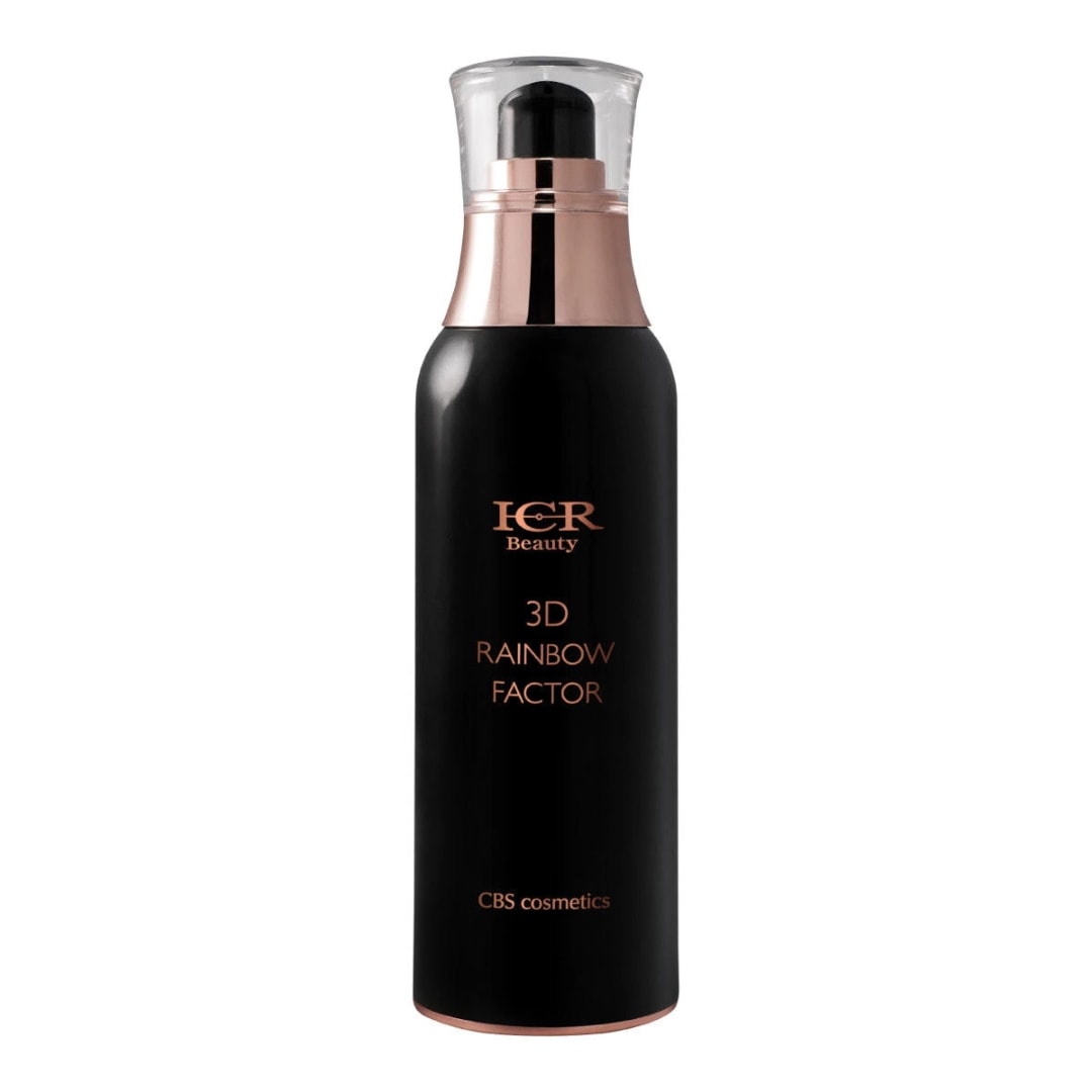 ICR Beauty 3Dレインボウファクター 120ml　エイジングケア美容液　ヒト幹細胞培養液+濃縮エクソソーム+浸透型ビタミンC誘導体