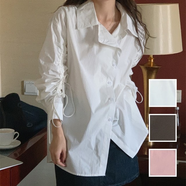 韓国 ファッション レディース トップス ブラウス シャツ 春 秋 冬 新作 カジュアル