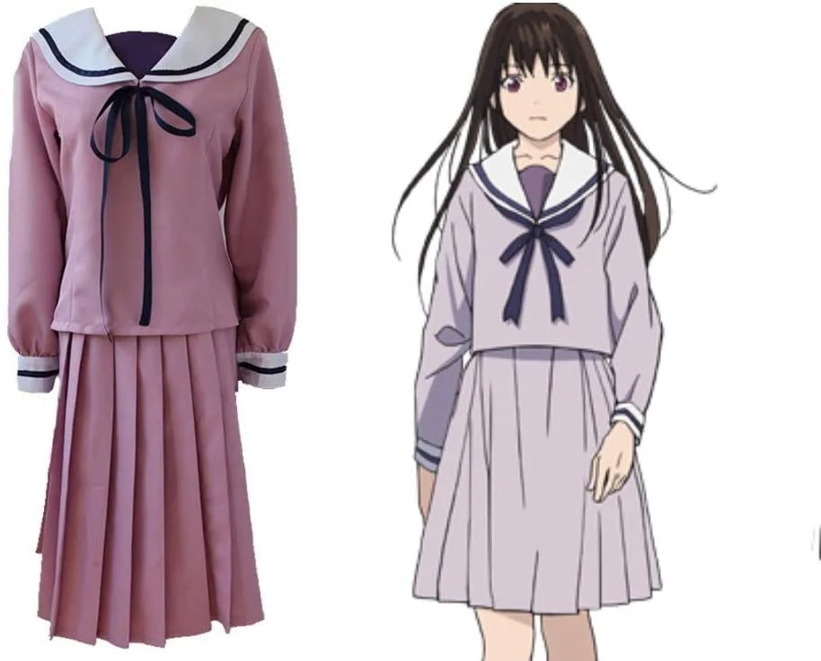 ノラガミ風一岐日和 壱岐ひよりセーラー服コスプレ衣装豪華セットコスチュームイベント仮装