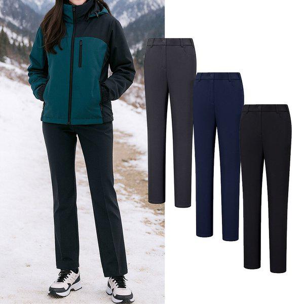 女性 冬 暖か 裏起毛 防水 ベーシック 登山パンツ KSC954SP3W