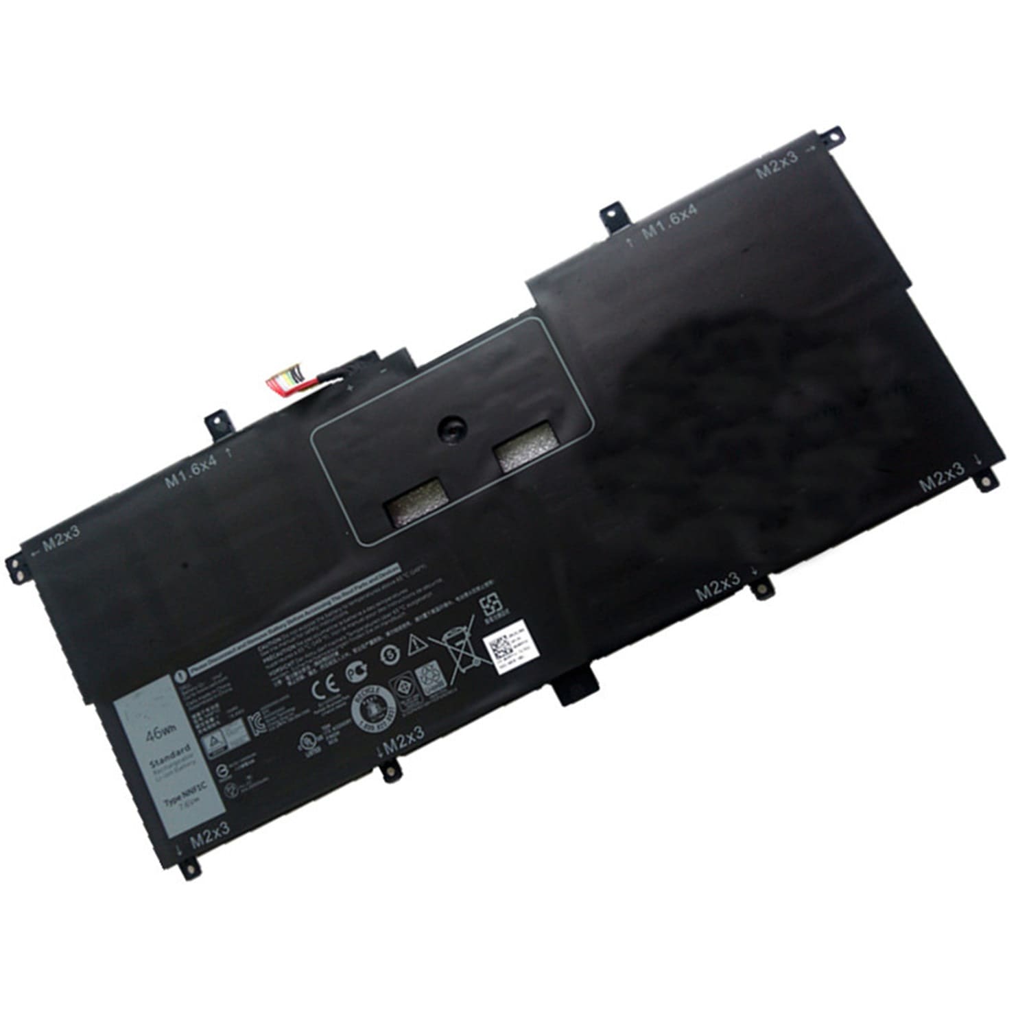 NNF1C バッテリー NNF1C 電池 46Wh/5940mAh 電池・DELLノートパソコン互換 XPS13-9365-D1805TS N003X9365-D1516FCN NNF1C HMPFH