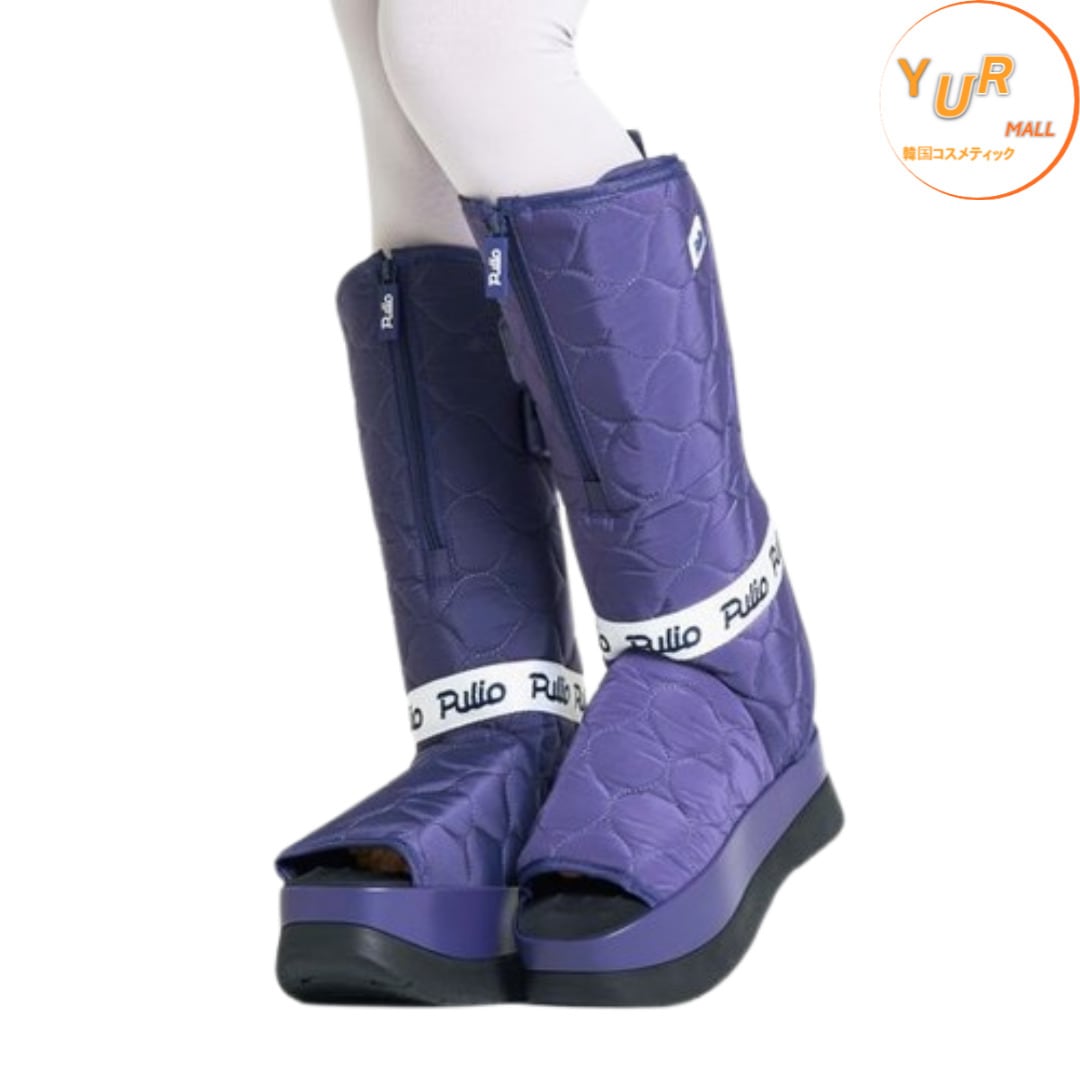 プリション マッサージブーツ パープル