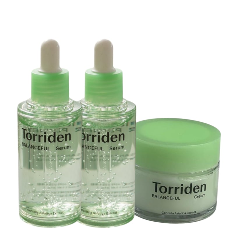 バランスフル シカ鎮静セラム 50ml *2 + クリーム 80ml + (ダイブインマスク1枚 + バランスフル鎮静クリーム20mlプレゼント