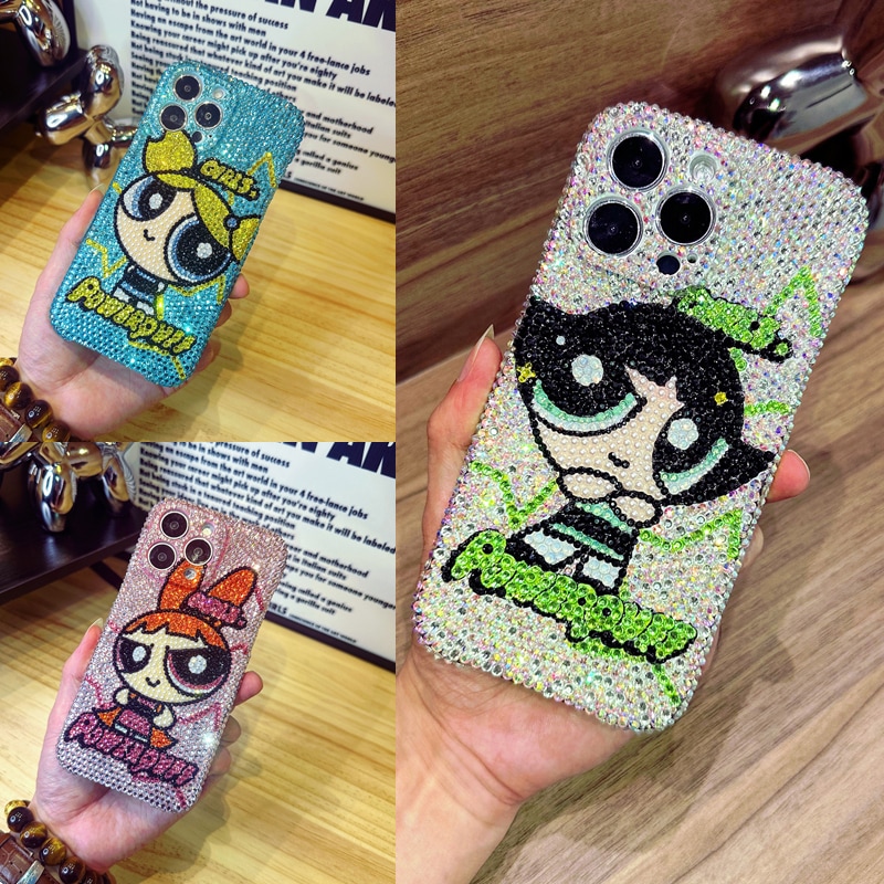 Qoo10] ハンドメイド iPhoneケース パワー : スマホケース・保護