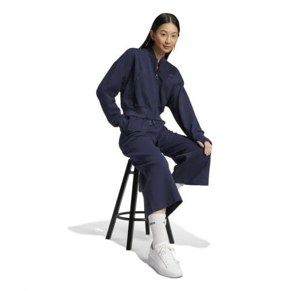 アディダスレディース春秋デイリージャケット IW1031 ALL SZN リブトラックジャケット