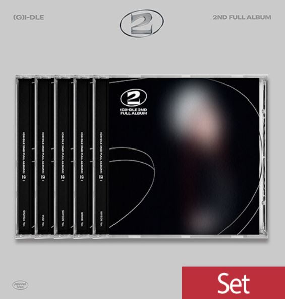 【5種セット】 (G)I-DLE - (JEWEL Ver.) 2nd Full Album [2]