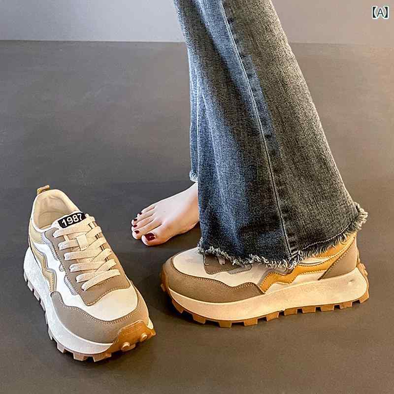 スポーツ シューズ 運動靴 フォレストガンプ レディース 秋冬 ランニング 衝撃吸収 軽量 ソフト ソール 学生 カジュアル 厚底 お父さん 靴 4,774円