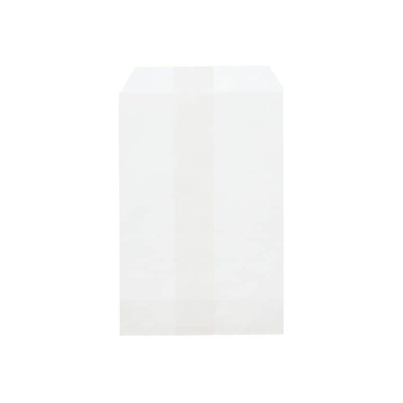 （まとめ買い）シモジマ HEIKO 紙袋 平袋 純白袋 No.7 500枚 幅95x高140mm（+ベロ） 004101700 [x3セット]