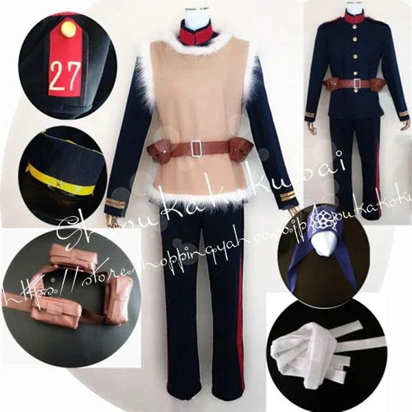2026 新品 G ゴールデン カムイ風 げんじろう コスプレ衣装 cosplay 変装 仮装 ハロウィン イベント 撮影 祭り