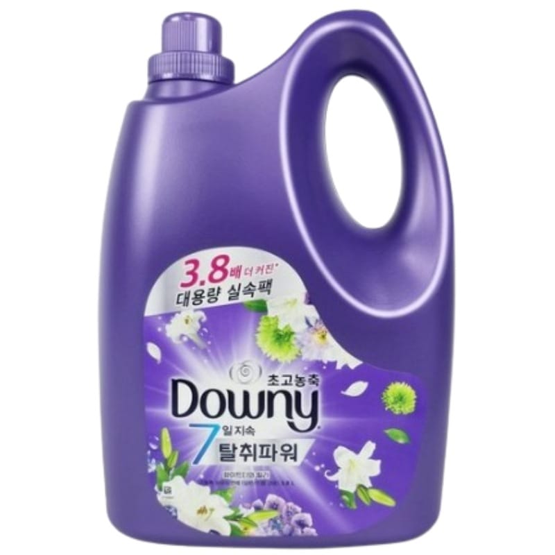 静電気防止 パープルリリーの香り 大容量 柔軟剤 3.8L